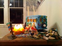 2010 gingerbread house